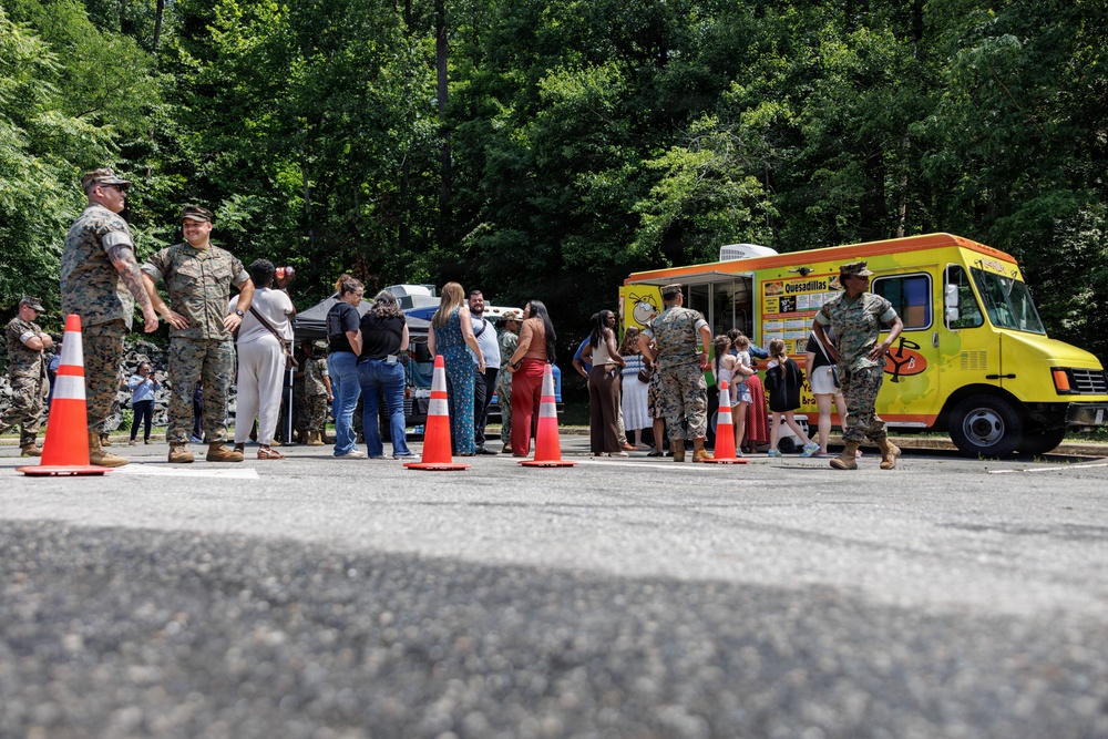 MCB Quantico holds Grand Opening for Bites on Site Food Trucks