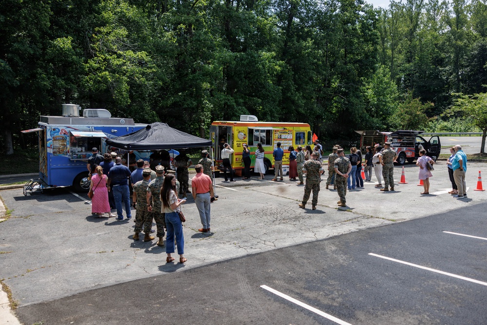 MCB Quantico holds Grand Opening for Bites on Site Food Trucks