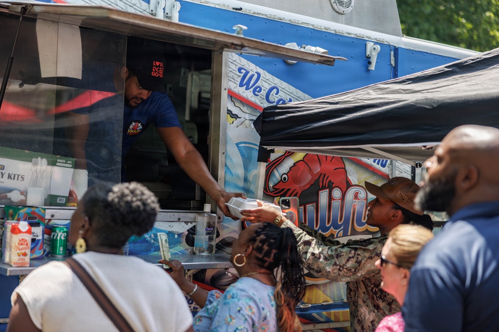 MCB Quantico holds Grand Opening for Bites on Site Food Trucks
