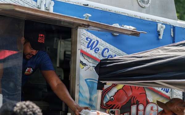 MCB Quantico holds Grand Opening for Bites on Site Food Trucks