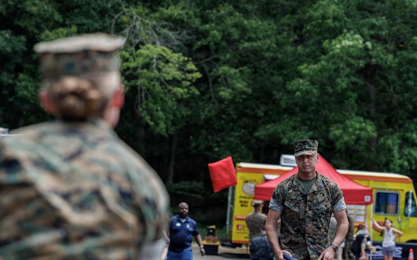 MCB Quantico holds Grand Opening for Bites on Site Food Trucks
