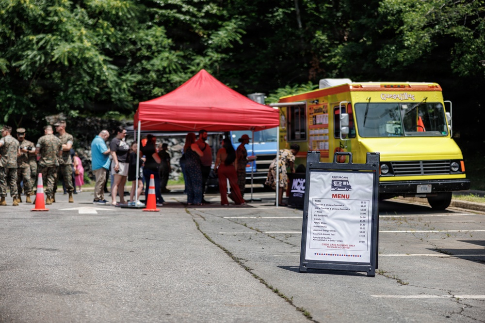 MCB Quantico holds Grand Opening for Bites on Site Food Trucks