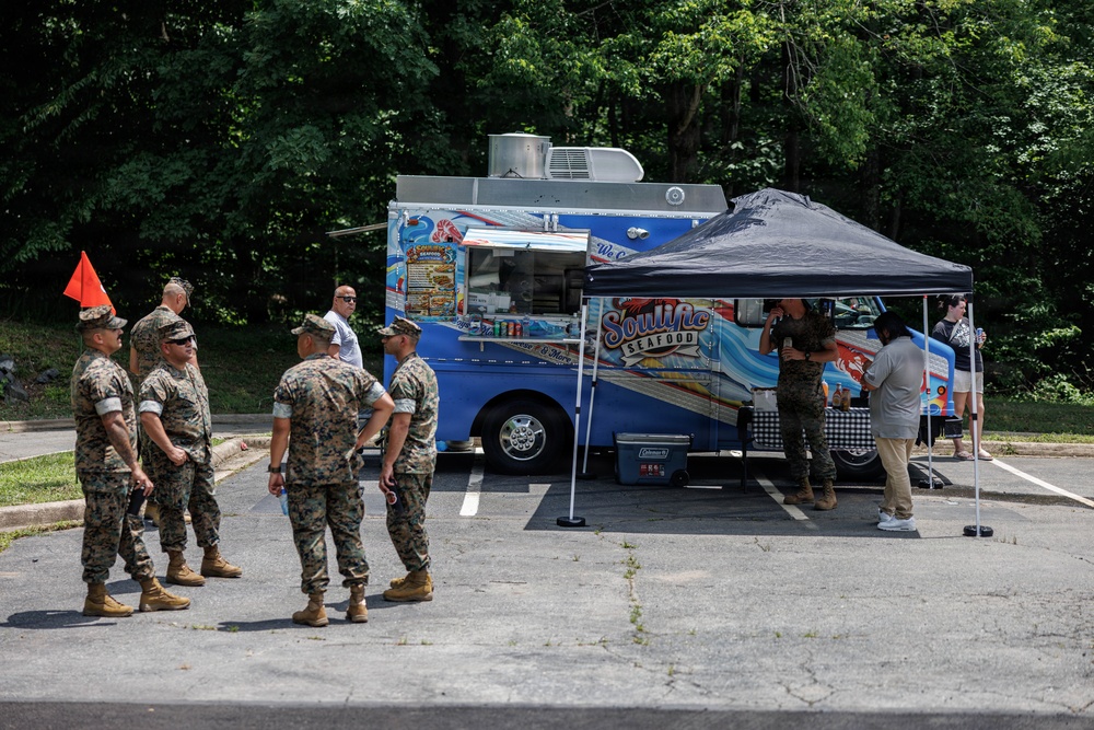 MCB Quantico holds Grand Opening for Bites on Site Food Trucks
