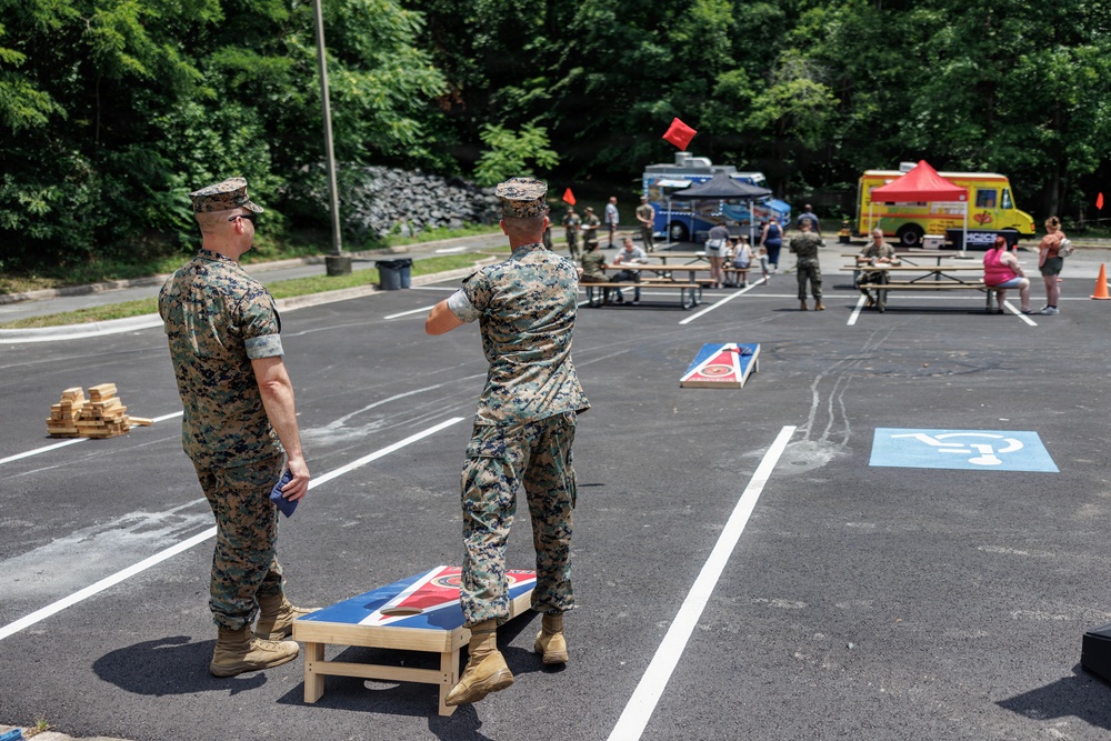 MCB Quantico holds Grand Opening for Bites on Site Food Trucks