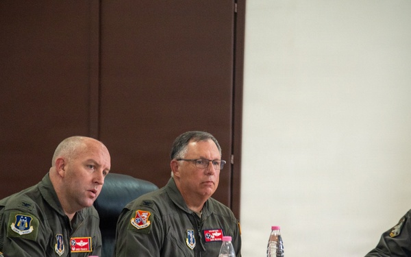 Tennessee Air National Guard Leaders Visit Bulgaria's 3rd Air Base