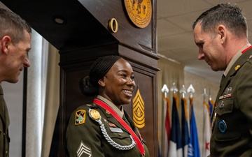 Sergeant Morales Induction Ceremony