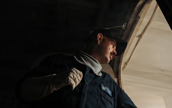 IKE conducts general quarters drill