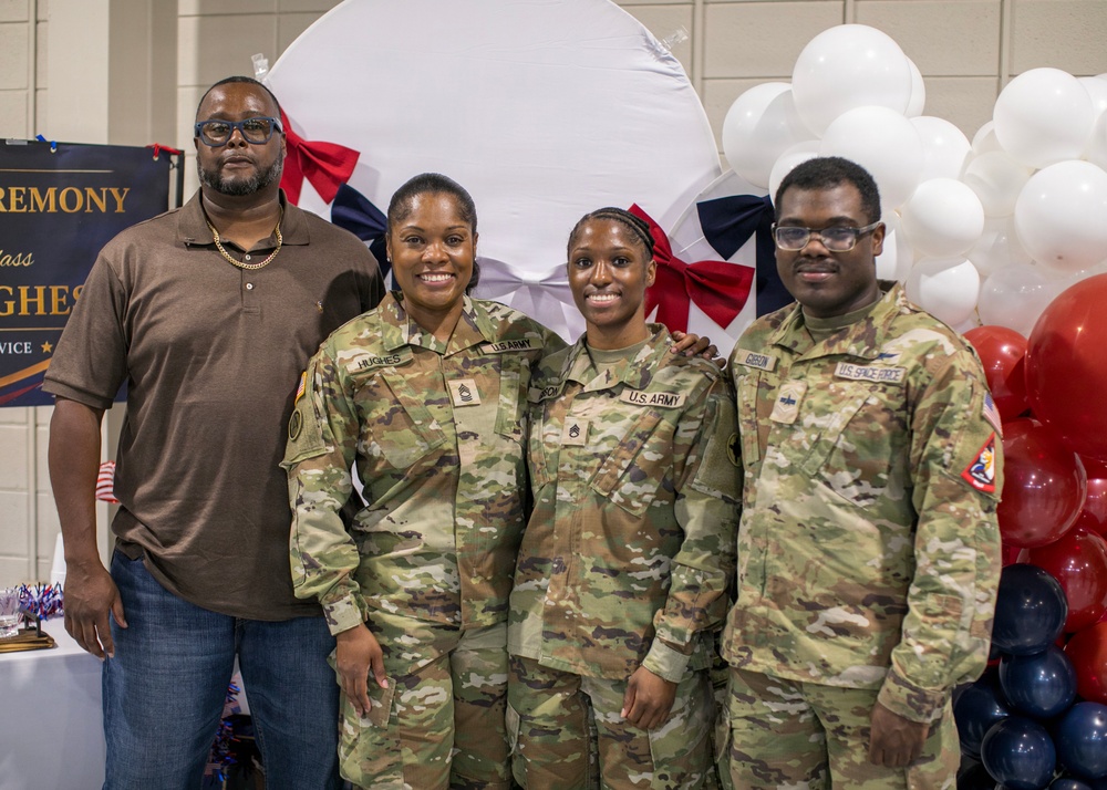 After 26 years of putting Soldiers first, SFC Beverly Hughes retires from Mississippi Army National Guard
