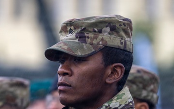 U.S. Army and NATO Soldiers participate in the celebration of 32nd anniversary of the 15th Giżycko Mechanized Brigade in Poland