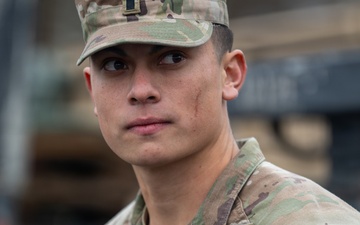 1st Lt. William Bishop earns Norwegian Foot March gold badge