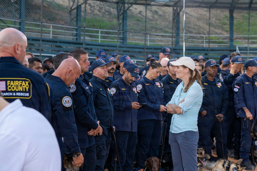 Department of State’s Disaster Assistance Response Team Visit