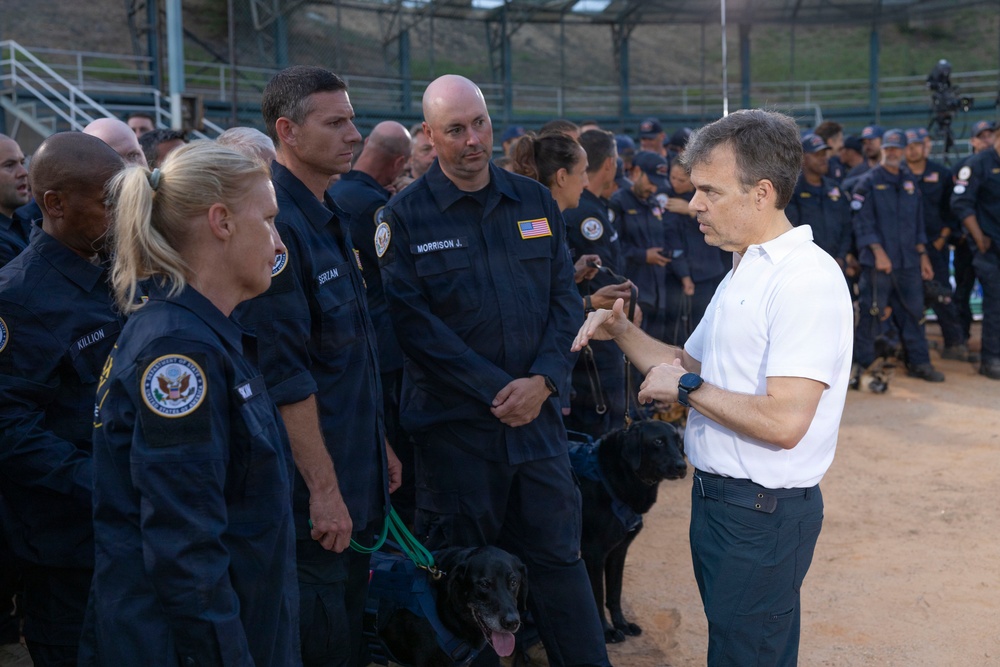 Department of State’s Disaster Assistance Response Team Visit