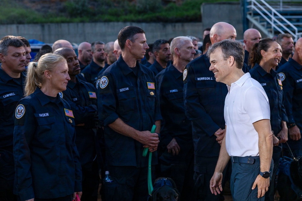 Department of State’s Disaster Assistance Response Team Visit