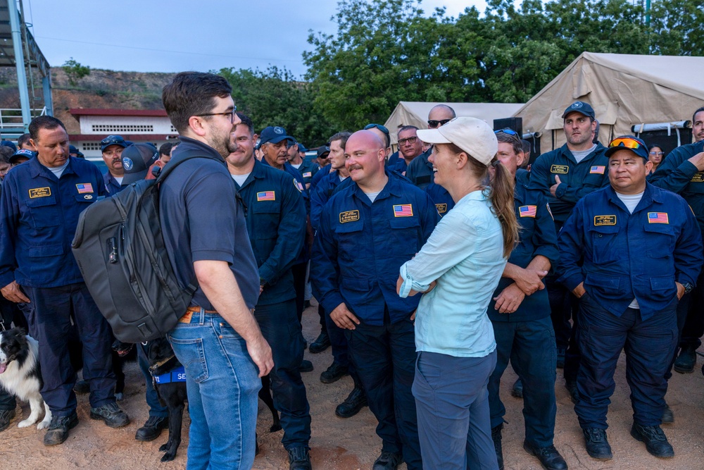 Department of State’s Disaster Assistance Response Team Visit