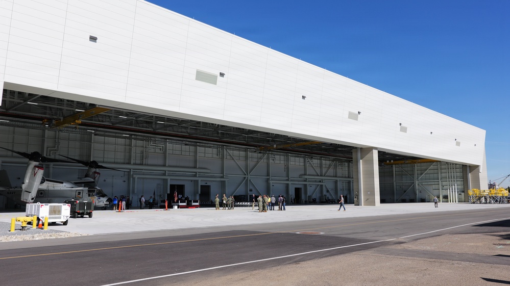 FRCSW Celebrates Opening of New V-22 Hangar
