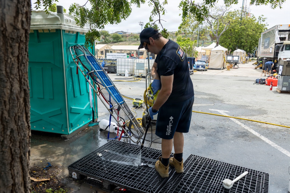 U.S. Department of State’s U.S. Urban Search and Rescue team conducts Demobilization