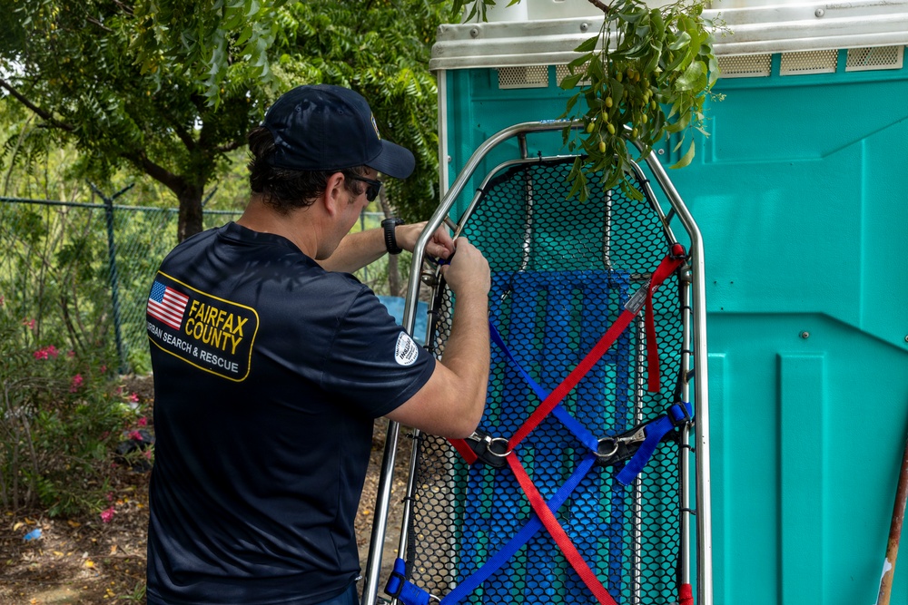 U.S. Department of State’s U.S. Urban Search and Rescue team conducts Demobilization