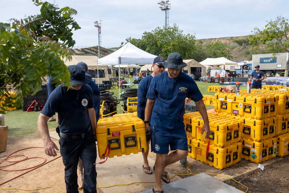 U.S. Department of State’s U.S. Urban Search and Rescue team conducts Demobilization