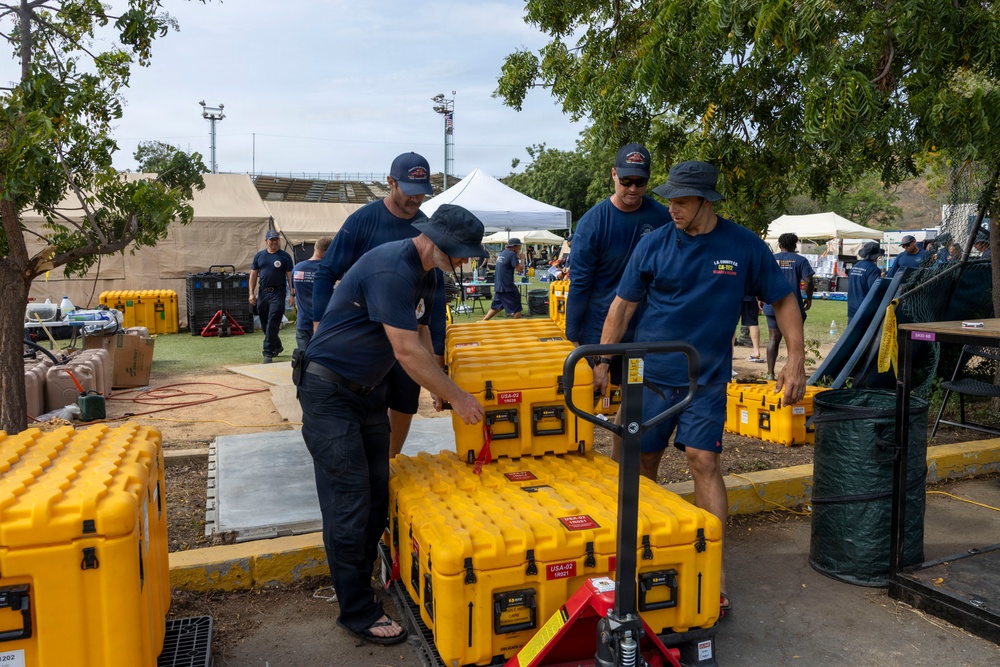 U.S. Department of State’s U.S. Urban Search and Rescue team conducts Demobilization