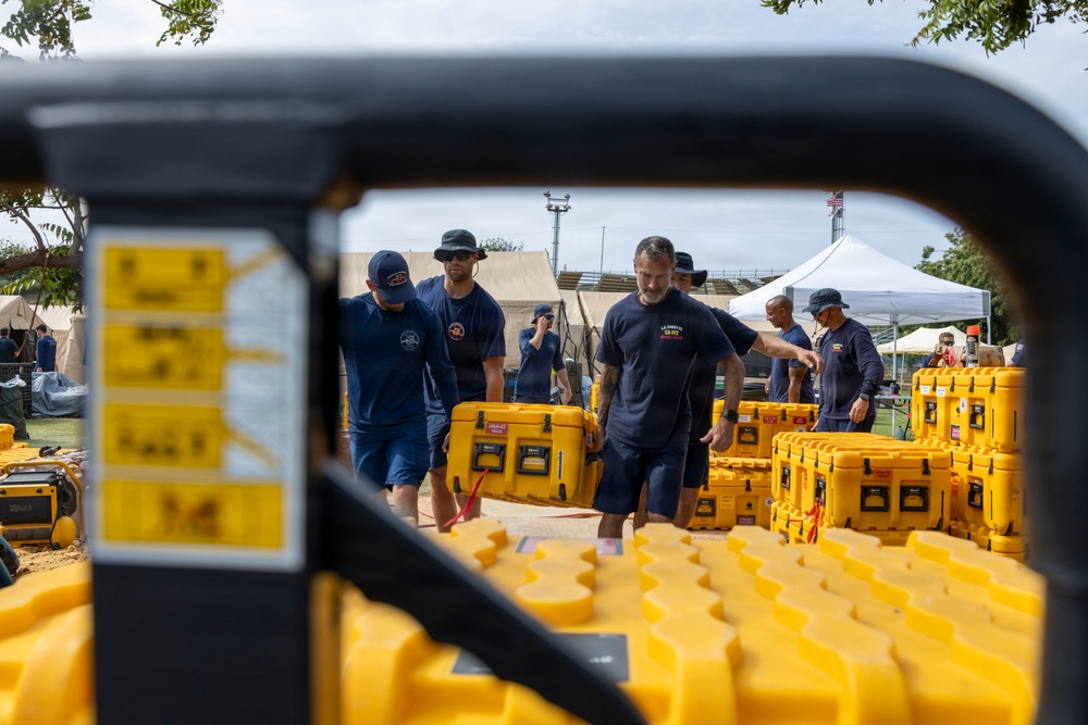 U.S. Department of State’s U.S. Urban Search and Rescue team conducts Demobilization