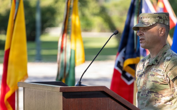 First Army Division East and First Army Division West Color Casing Ceremony and Deactivation