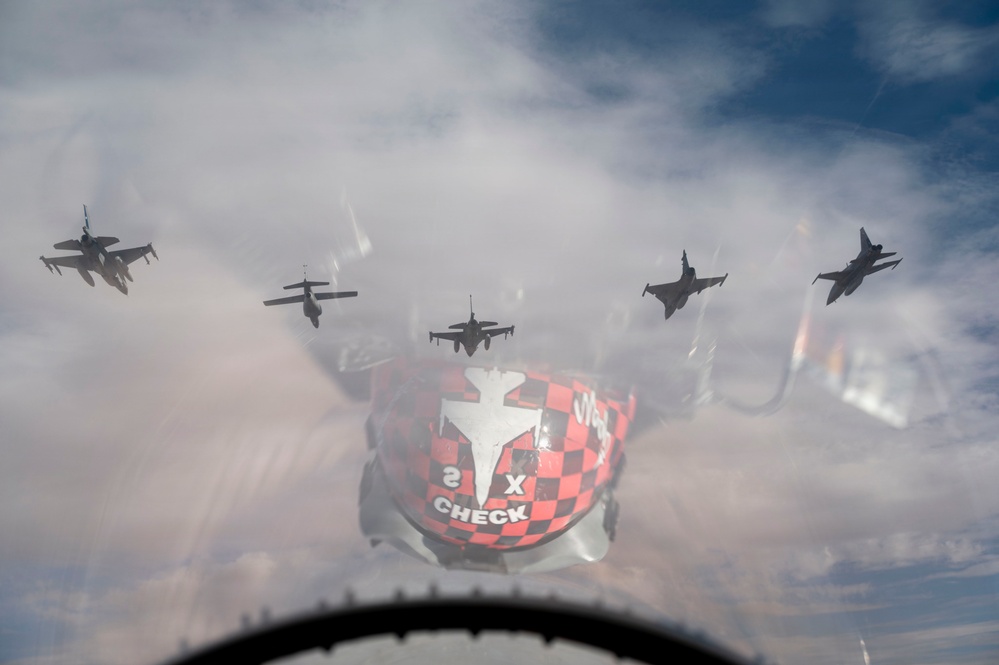 49th Wing F-16s integrate with partner nations during Exercise Salitre 2026