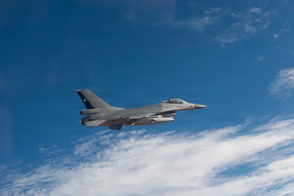 49th Wing F-16s integrate with partner nations during Exercise Salitre 2026
