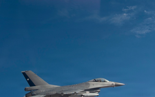 49th Wing F-16s integrate with partner nations during Exercise Salitre 2026