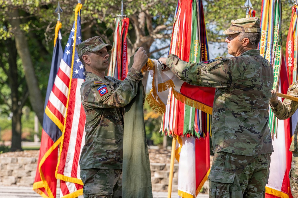 First Army Division East and First Army Division West Color Casing Ceremony and Deactivation