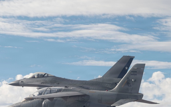 49th Wing F-16s integrate with partner nations during Exercise Salitre 2026