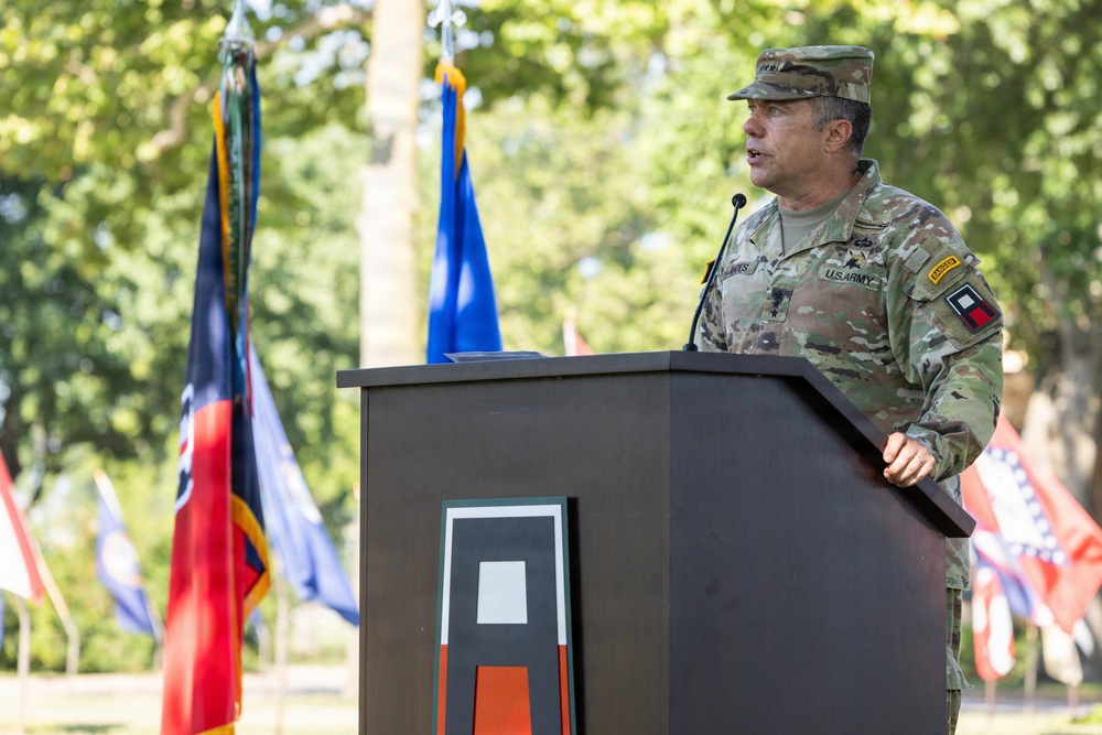 First Army Division East and First Army Division West Color Casing Ceremony and Deactivation