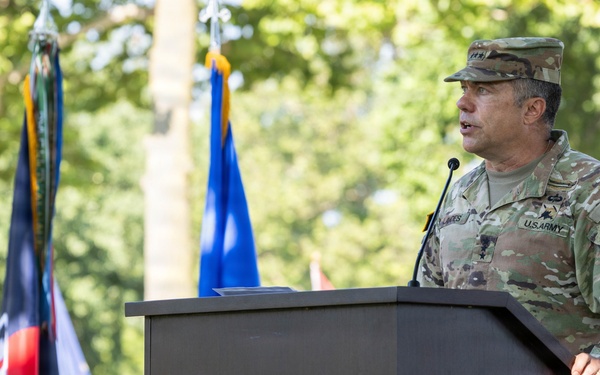 First Army Division East and First Army Division West Color Casing Ceremony and Deactivation