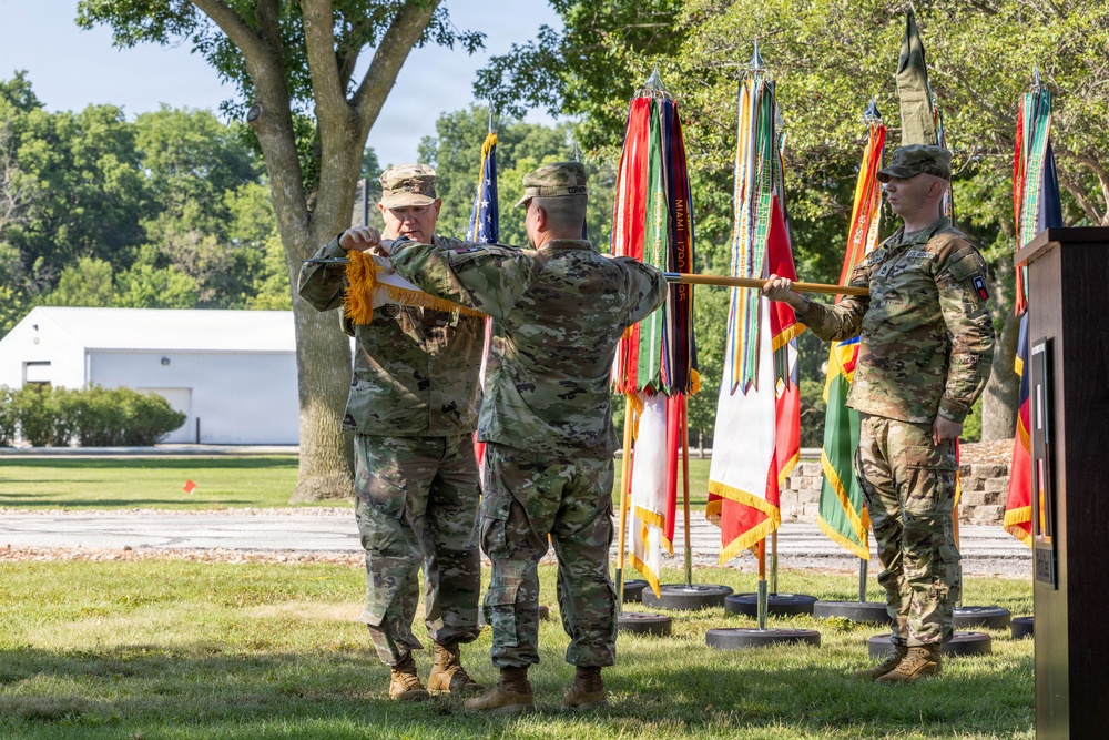 First Army Division East and First Army Division West Color Casing Ceremony and Deactivation