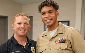 NSA Panama City Frocks Newest 2nd Class Petty Officers