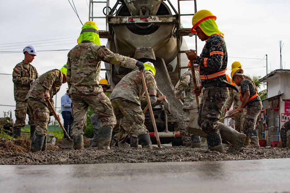 Arkansas National Guard Build Strong foundations with the Guatemala Army