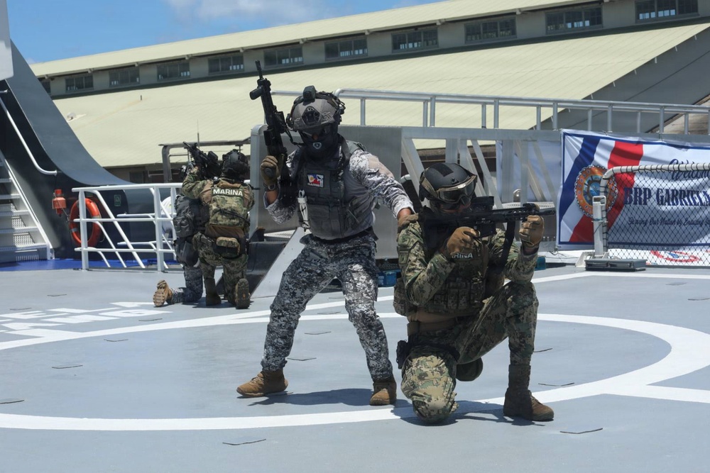 Philippine Coast Guard conducts joint maritime interdiction operations training with Mexican Navy ahead of RIMPAC sea phase