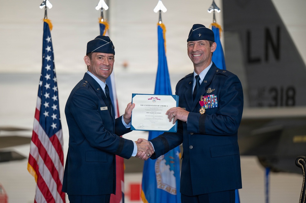 48 FW change of command ceremony