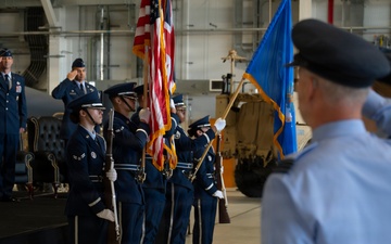 48 FW change of command ceremony