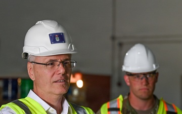 SECAF Troy E. Meink visits Ellsworth AFB