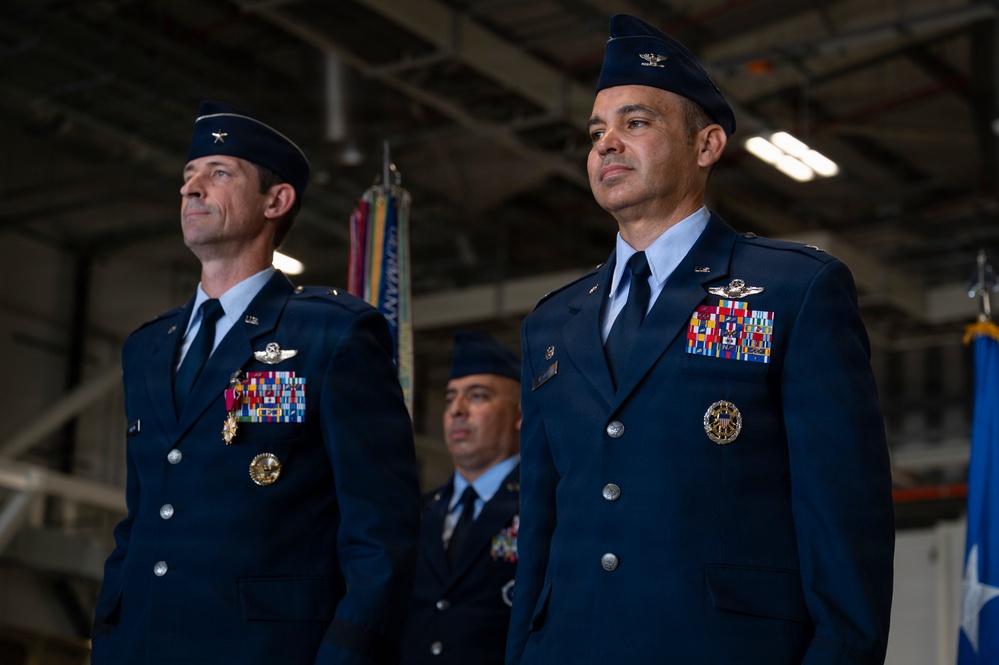 48 FW change of command ceremony