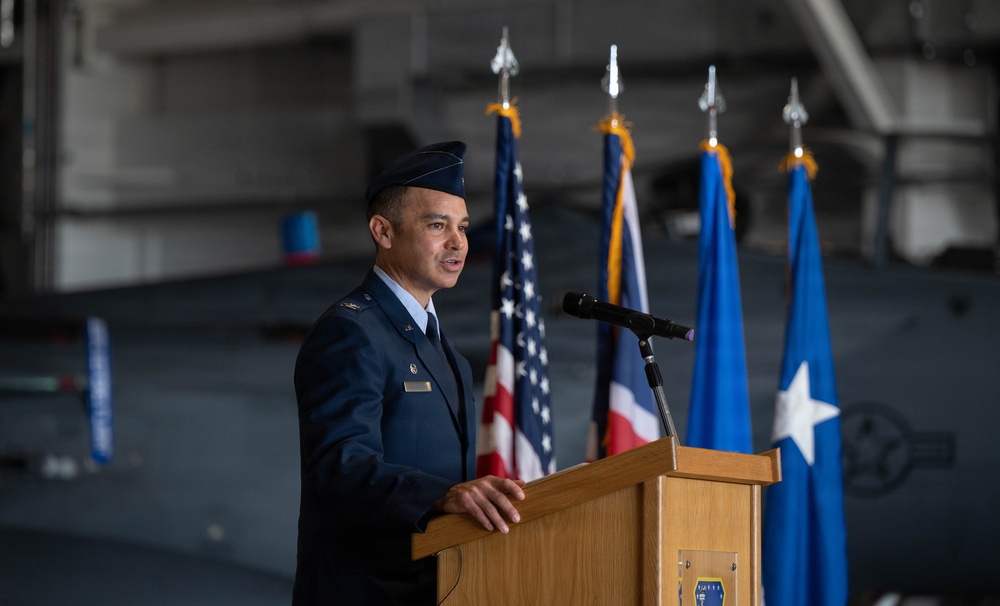 48 FW change of command ceremony