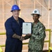 Missile Technician 1st Class Joseph Davis Reenlists