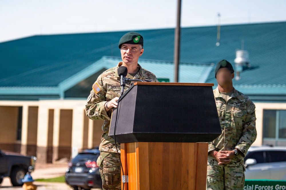10th SFG(A) 2nd Bn Change of Command