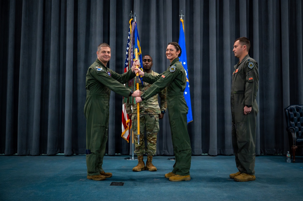 49th Test and Evaluation Squadron Change of Command Ceremony