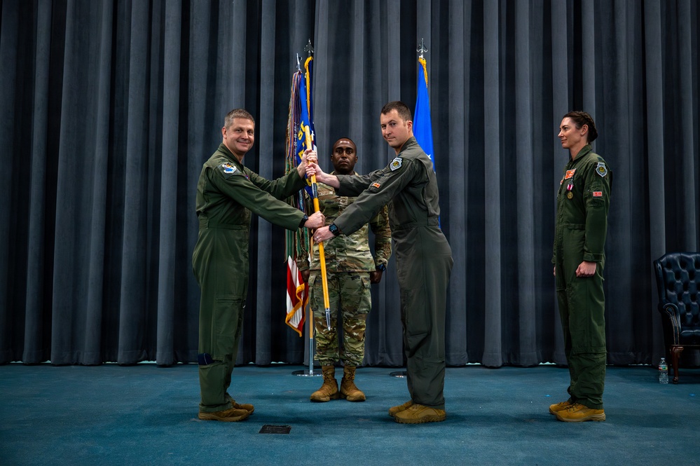 49th Test and Evaluation Squadron Change of Command Ceremony