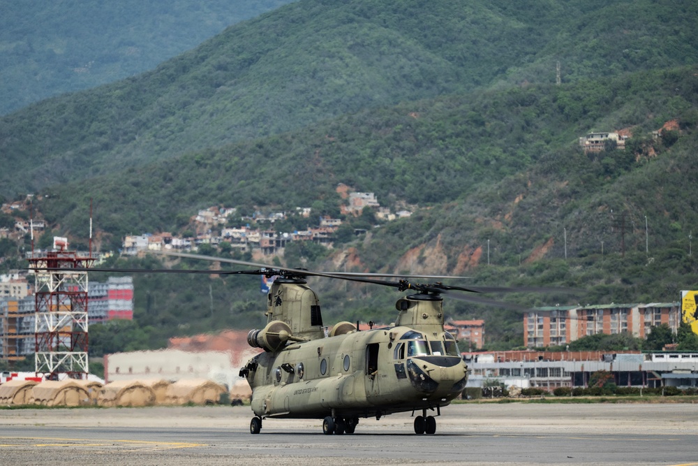 CRE Conducts CH-47 Refueling Operations