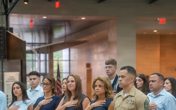 Master Gunnery Sgt. Israel Semanat’s Retirement Ceremony