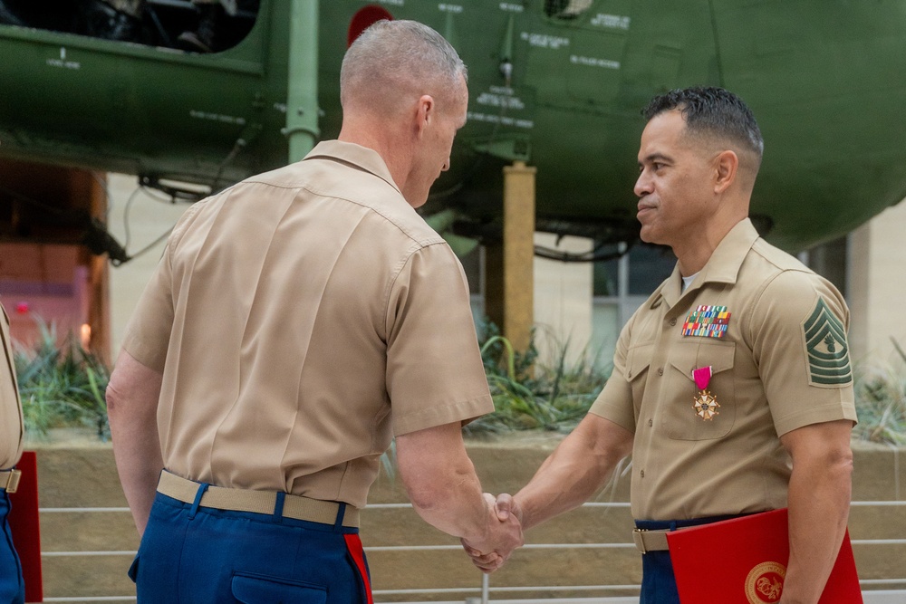 Master Gunnery Sgt. Israel Semanat’s Retirement Ceremony
