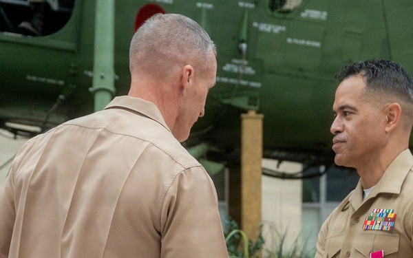 Master Gunnery Sgt. Israel Semanat’s Retirement Ceremony