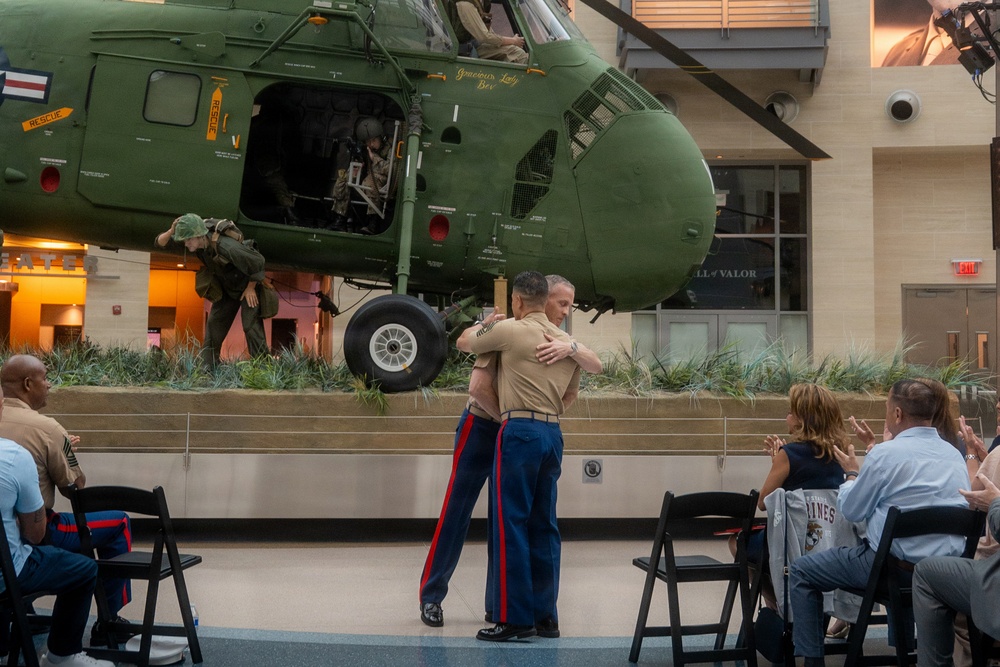 Master Gunnery Sgt. Israel Semanat’s Retirement Ceremony